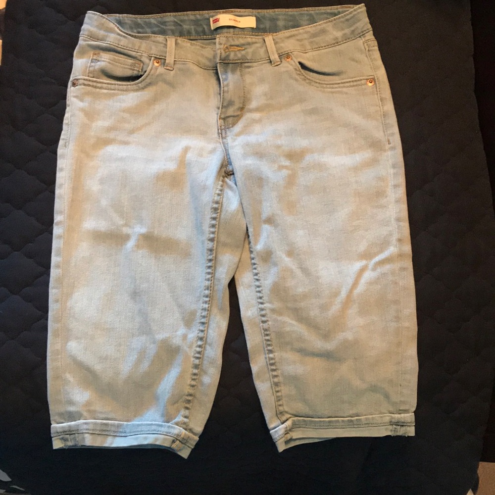 Cuffed Skimmer Jeans